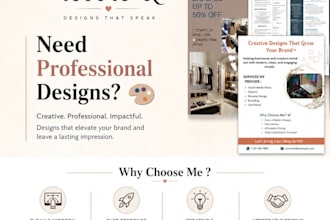 design professional branding and promotional graphics