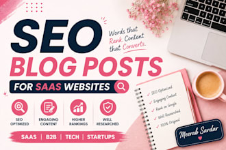 write SEO blog posts for saas websites