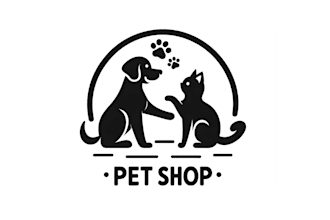design a modern pet, dog, and veterinary logo