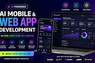 do ai mobile app development, ai website lovable replit base44 flutterflow glide