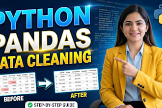 do clean formats and preprocessing using python