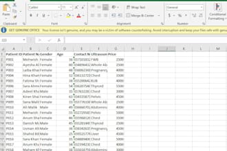 do fast and accurate data entry and excel typing