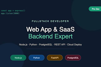 build a scalable fullstack web app