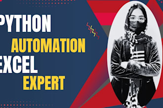 do python automation, excel automation, web scraping and data cleaning