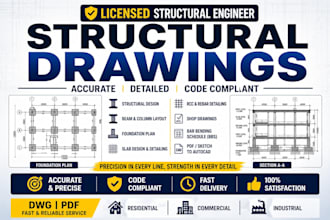 do structural drawings, beam column layout, steel structure and floor plan