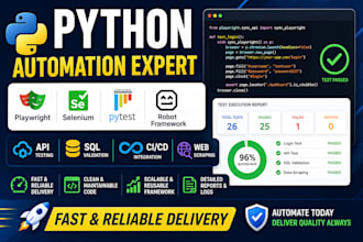 build scalable python test automation framework