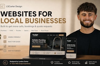 design a website for your local business