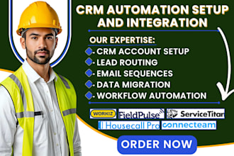 setup zapier integration connecteam workiz housecall pro fieldpulse servicetitan