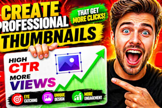 design viral youtube thumbnails for your channel