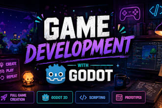 create 2d godot games for you
