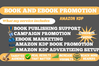 do ebook promotion amazon kdp book marketing increase book sales
