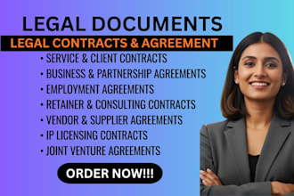 be your professional lawyer for contracts