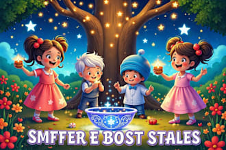 illustration magical children books