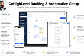 set up gohighlevel workflow and booking