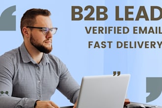 provide targeted b2b leads and verified email list