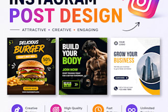 attractive instagram posts using canva