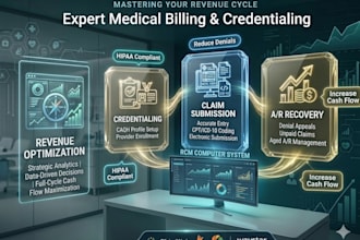 do medical credentialing, billing, and insurance claim submission