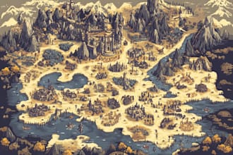 create high quality fantasy maps