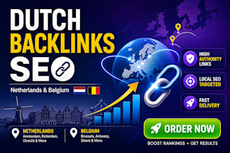 provide dutch backlinks for netherlands and belgium website SEO