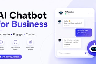 build advanced ai chatbot for business automation