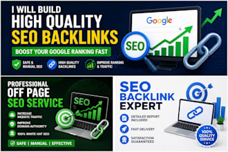 build SEO backlinks to boost your website ranking