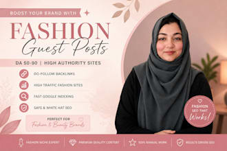 publish guest posts on high authority fashion blogs