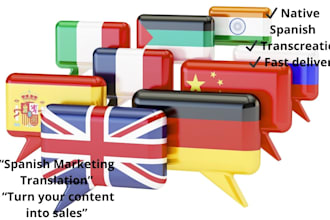 translate and transcreate your marketing content into spanish