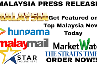 do malaysia press release writing and distribution to top news sites