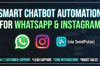 create a chatbot with sendpulse for your business