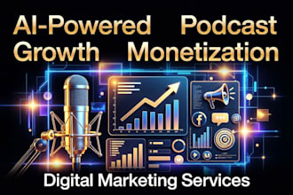 provide organic podcast marketing and neural SEO for viral audience growth