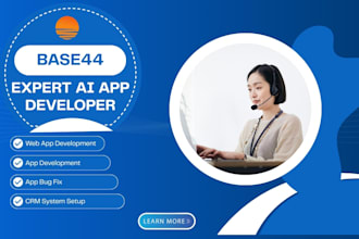 build base44 ai app saas webapp, website using base44 as expert base44 developer