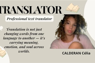 translate and edit texts and documents