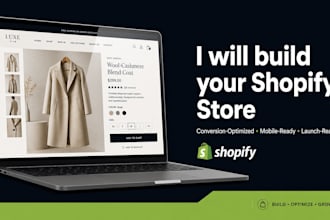 build a shopify store for your ecommerce brand