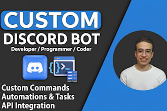 create a professional custom discord bot in python