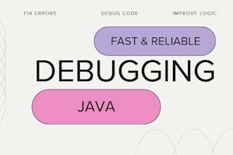 fix bugs and errors in your java code