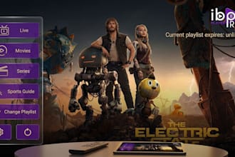 rebrand cinema HD, flix vision, and ibo player with admin panel
