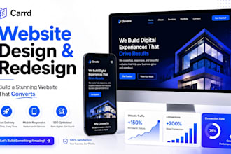 do carrd website design, redesign carrd website and carrd landing page