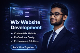 design wix website and redesign a business wix website