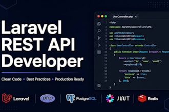 build a laravel rest API with clean code