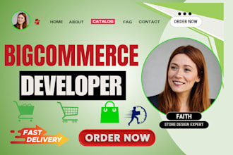 build a fast, SEO ready bigcommerce store