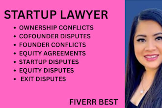 manage startup disputes, founder conflicts and equity agreement issues