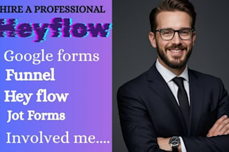 design high converting heyflow forms and lead generation