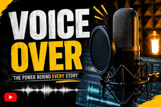 be your professional voice over