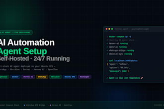 openclaw obsidian whatsapp docker automation ubuntu hostinger hermes ai agent