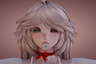 do vrchat avatar, vrc model commission vr character nsfw unity