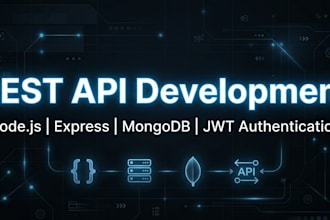 build secure rest API with nodejs, express, and mongodb