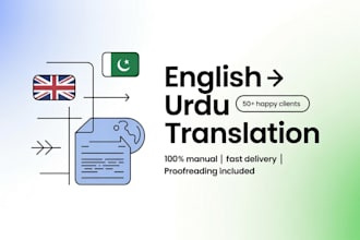 quick turnaround english to urdu translation services