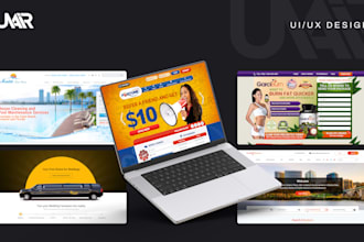 provide expert adobe xd and photoshop website UI UX design