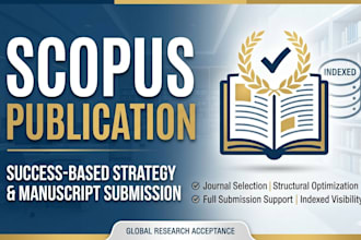 provide scopus journal publication and manuscript submission support