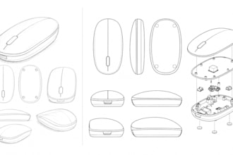 draw all patent drawings utility and design patent illustrations